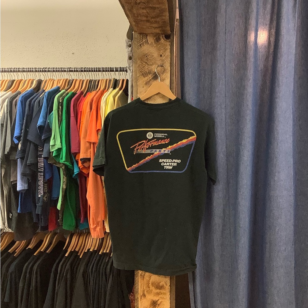 Vintage Federal Mogul Black Graphic T-Shirt - Picture 2 of 2